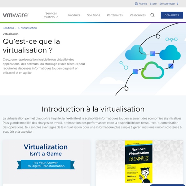 Technologie de virtualisation et logiciels de VM