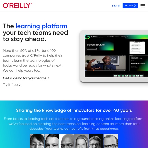 O'Reilly Media - Technology Books, Tech Conferences, IT Courses, News