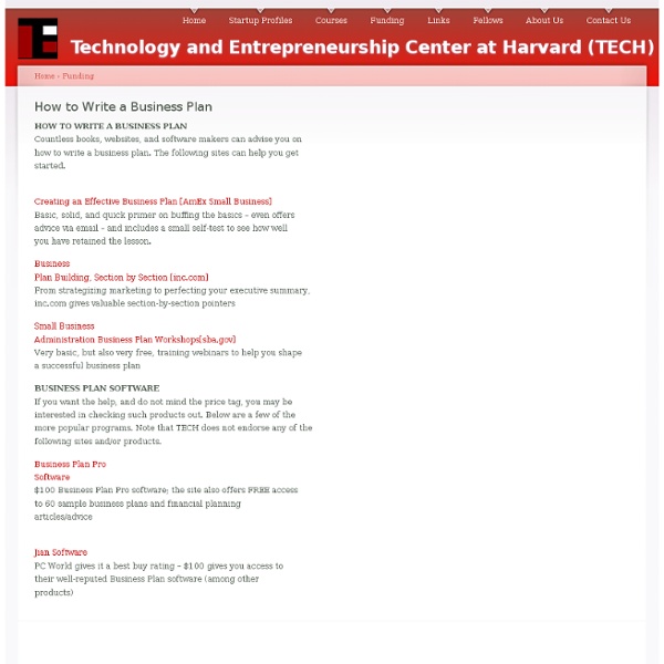 Technology and Entrepreneurship Center at...