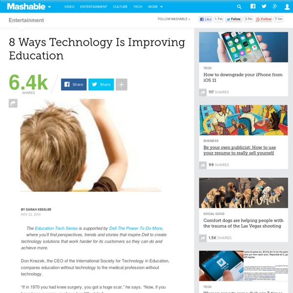 8 Ways Technology Is Improving Education