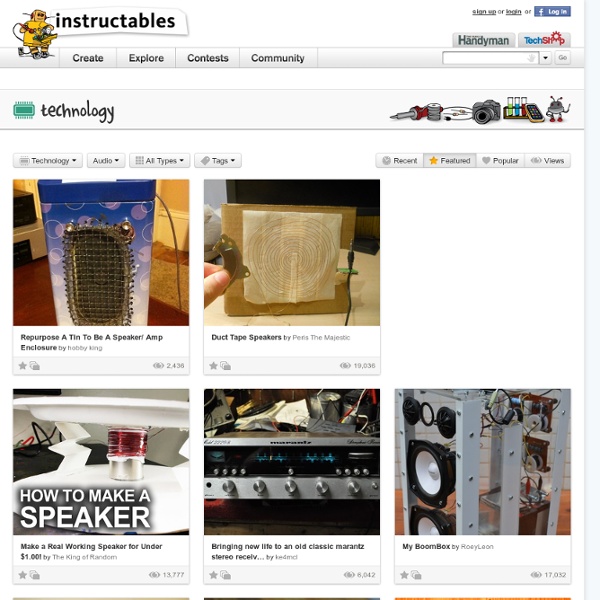 Technology - Audio - How to Make Featured Instructables