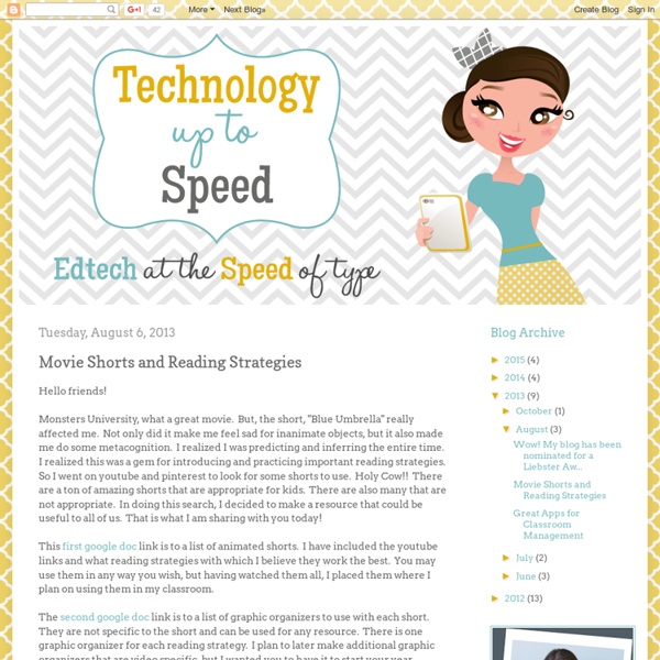 Technology Up to Speed: Movie Shorts and Reading Strategies