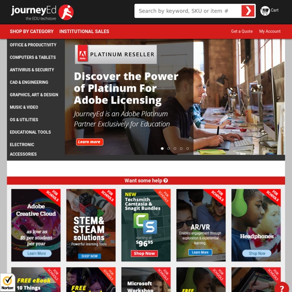 JourneyEd.com: Academic software discounts, Education software discounts