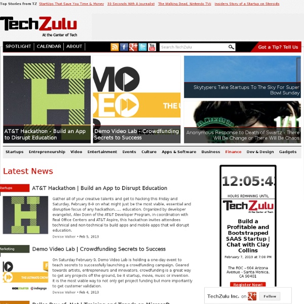 TechZulu - At The Center of Tech