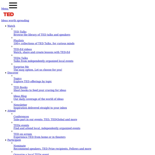 Browse TED Talks