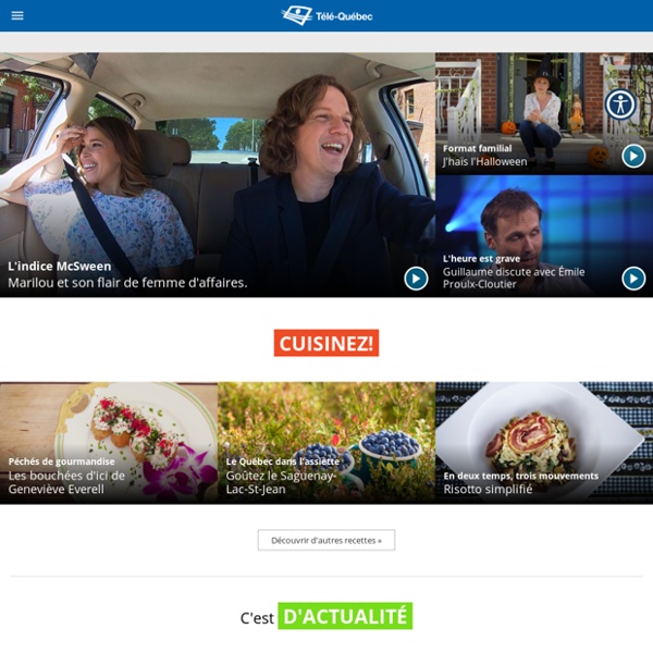 Télé-Québec : Accueil