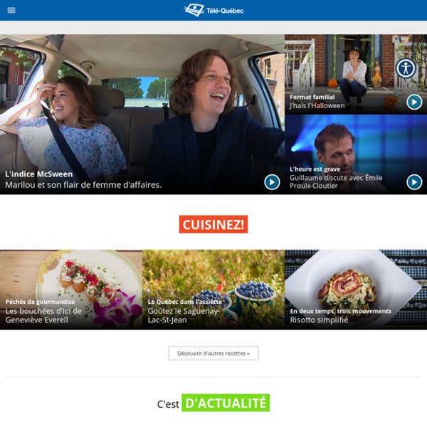Télé-Québec : Accueil