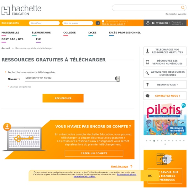 Hachette Education - Téléchargement gratuit