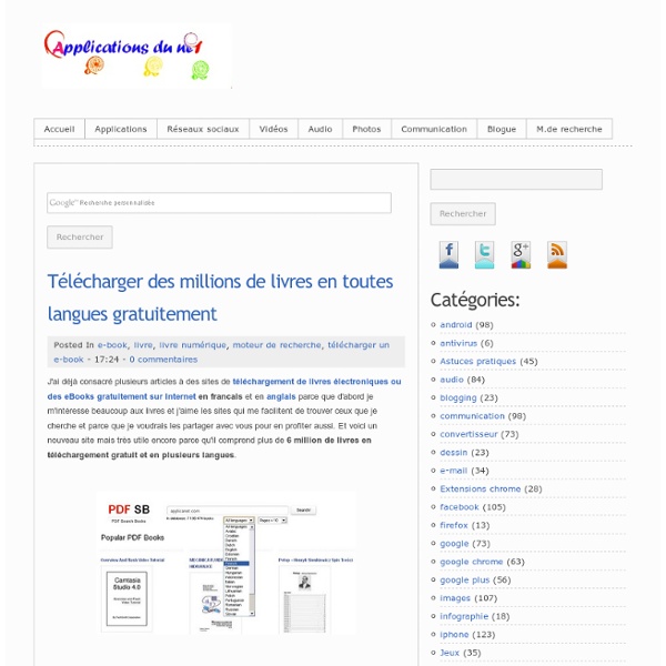 Comment Télécharger Des Livres Sur Pearltrees
