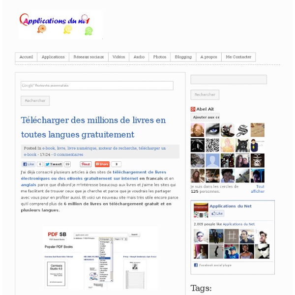 Comment Télécharger Des Livres Sur Pearltrees Télécharger des millions de livres en toutes langues gratuitement