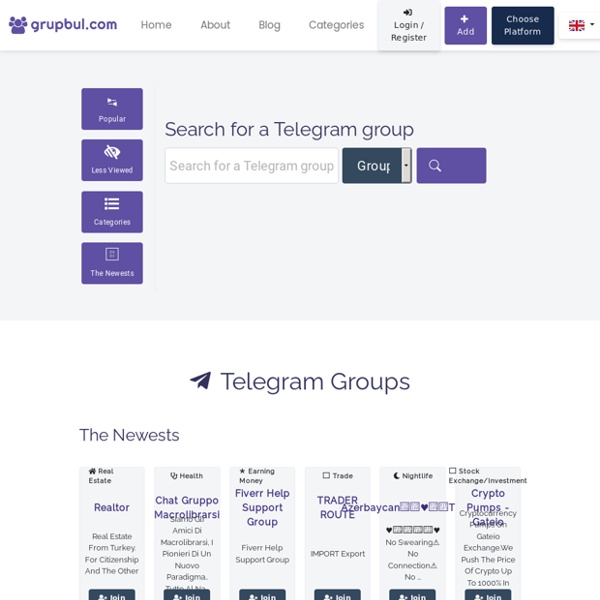 Telegram grupları, telegram grubu, telegram grup linkleri
