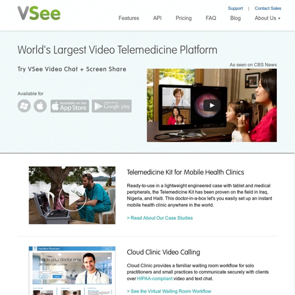 VSee: Simple, Secure Video Conference, Screen Share