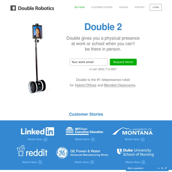 Double Robotics - Telepresence Robot for Telecommuters