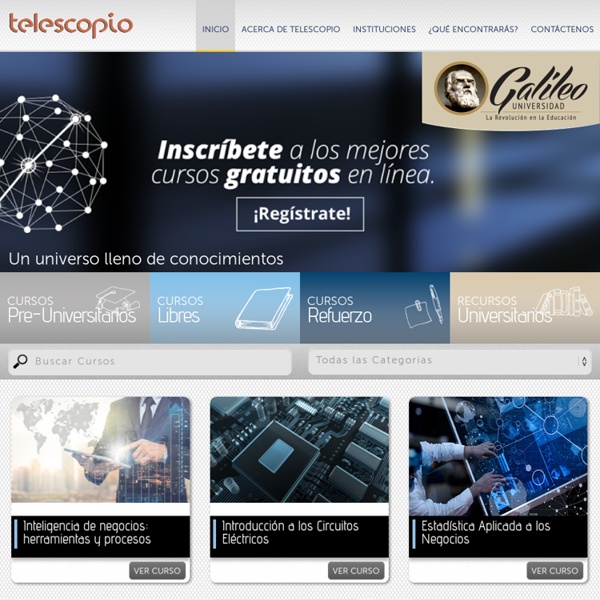 Un universo lleno de conocimientos