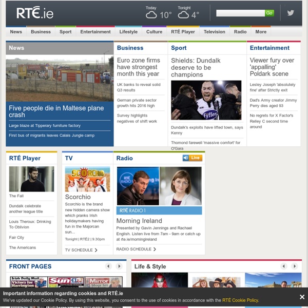 RTÉ Ireland's National Television and Radio Broadcaster