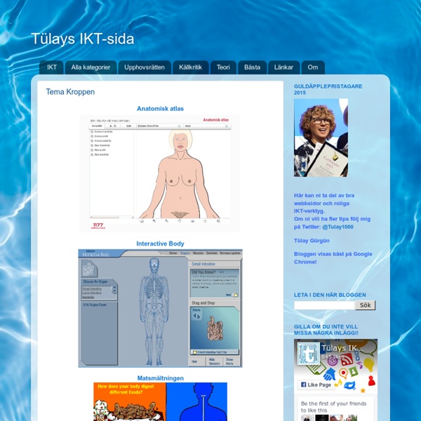 Tülays IKT-sida: Tema Kroppen