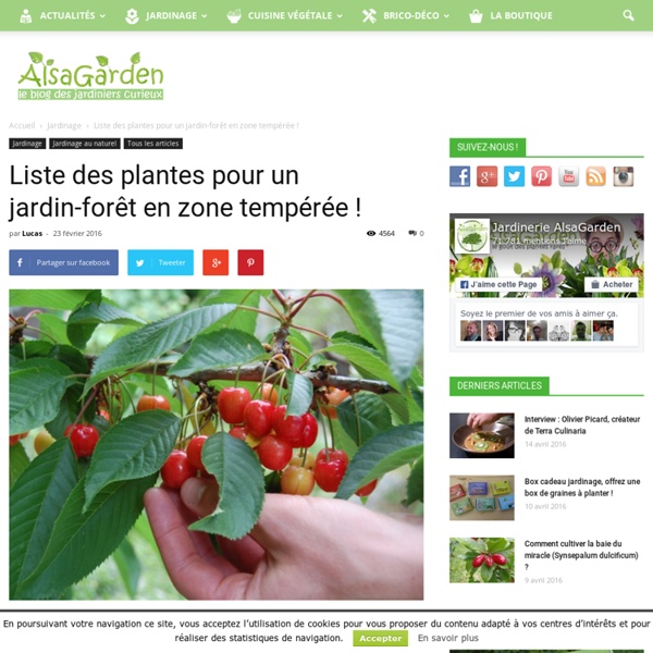 Blog Jardin Alsagarden - Le Magazine Des Jardiniers Curieux