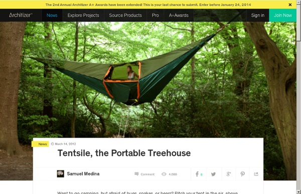 Blog & Tentsile, the Portable Treehouse