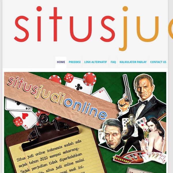 Situs Judi Online Terbaik dan Terpercaya di Indonesia