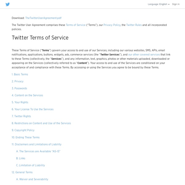 Terms of Service