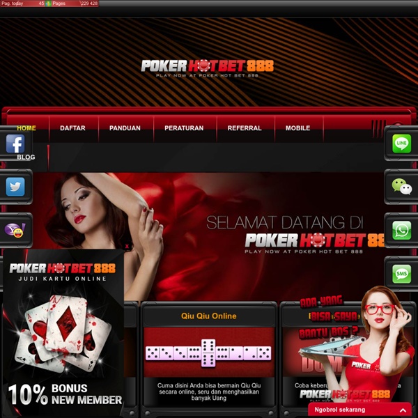 Situs Poker Terpercaya & Agen Domino Kiu Kiu Indonesia