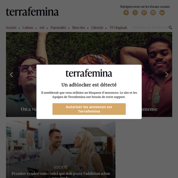 Terrafemina : Actus et Réseaux au féminin - Portail d'informations en ligne