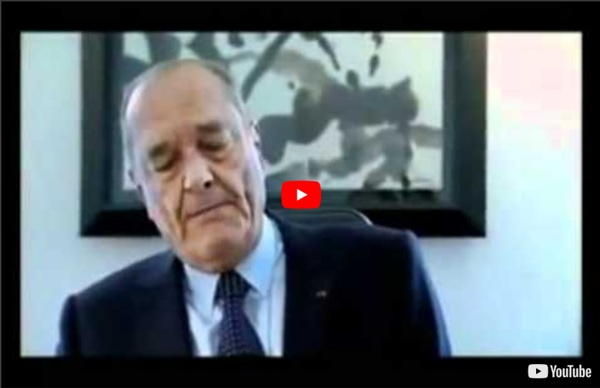 Les terribles révélations de Jacques Chirac.