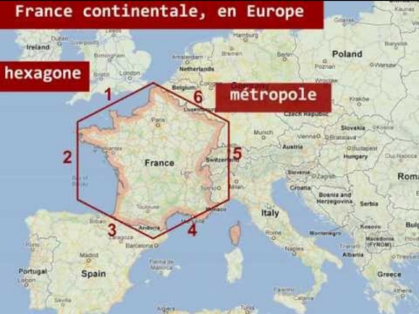 Le territoire français: la France d'aujourd'hui - Métropole et outre-mer