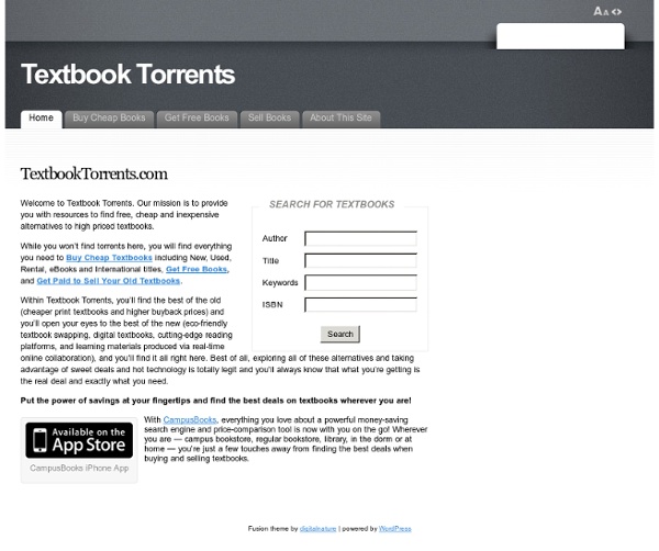 Textbook Torrents