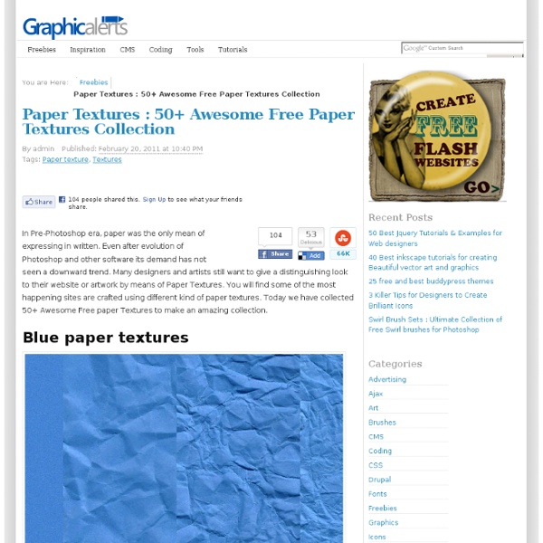 Paper Textures : 50+ Awesome Free Paper Textures Collection