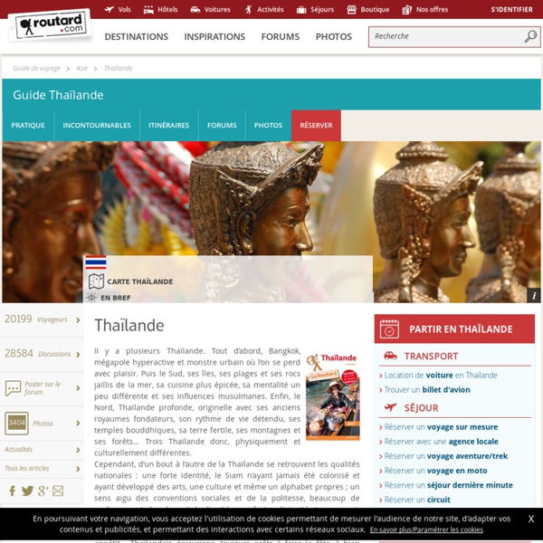 Guide de voyage Thaïlande