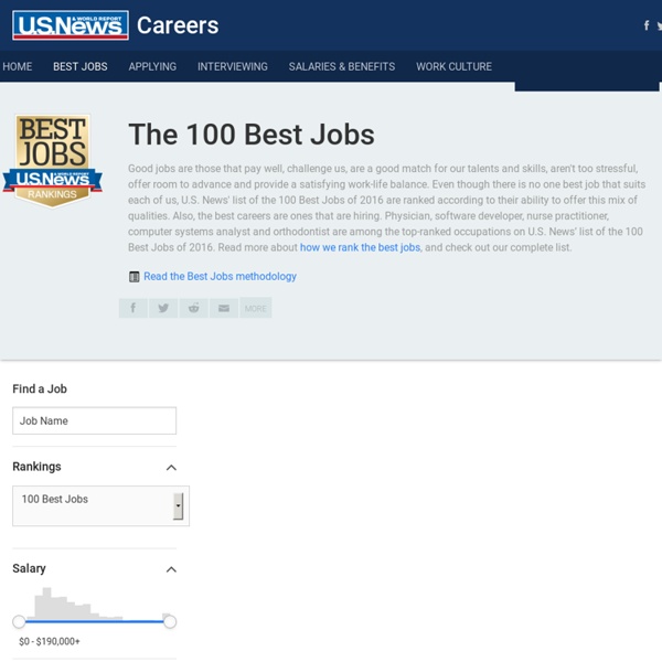The 100 Best Jobs