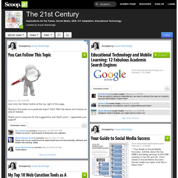 Free Learning Websites for all 21st Century Lea...