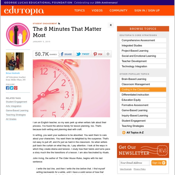 The 8 Minutes That Matter Most