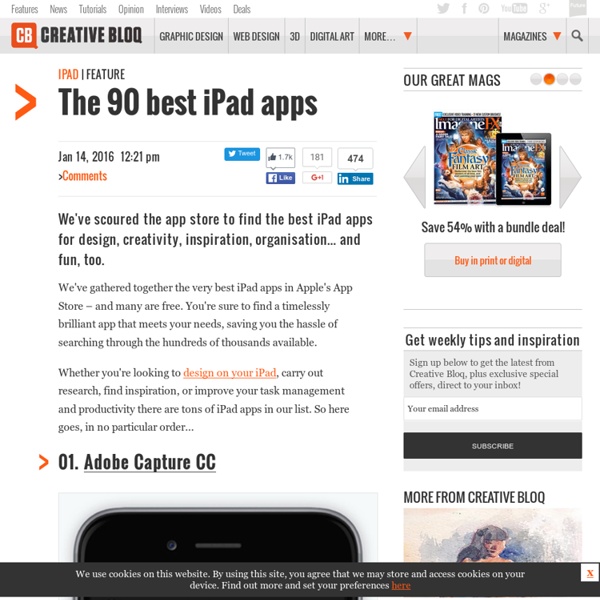 95 best iPad apps for designers