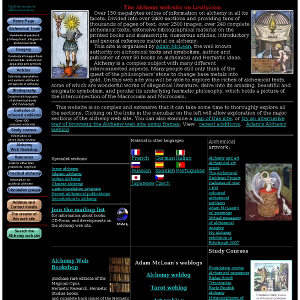 The Alchemy Web Site