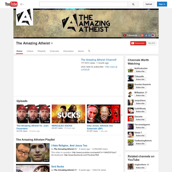 TheAmazingAtheist's Channel