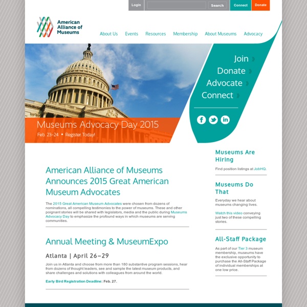 The American Alliance of Museums