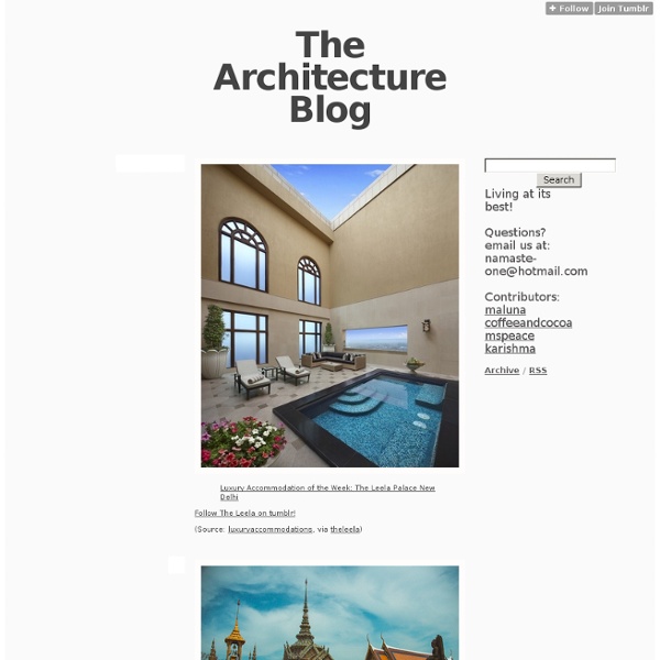 The Architecture Blog
