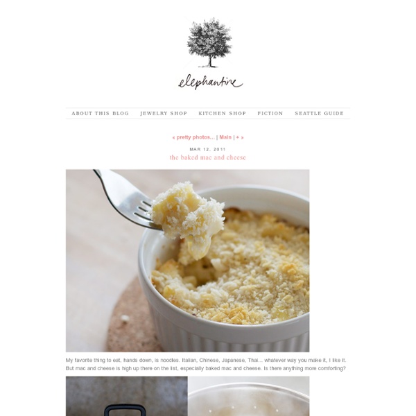Elephantine: the baked mac and cheese