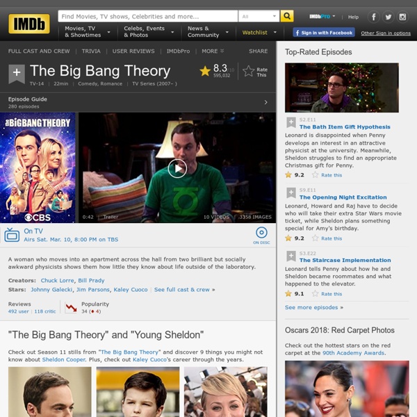 The Big Bang Theory (TV Series 2007– 