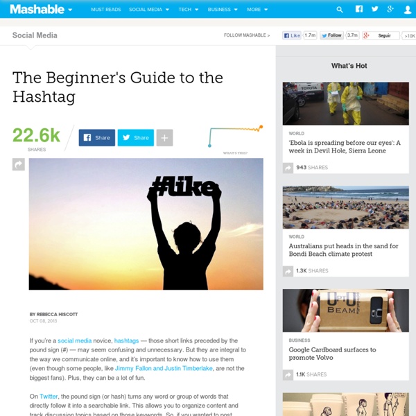 The Beginner's Guide to the Hashtag