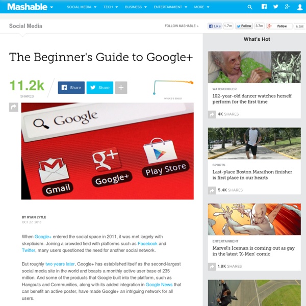 The Beginner's Guide to Google+