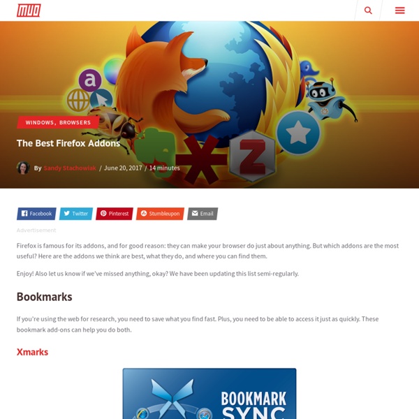 Best Firefox Addons