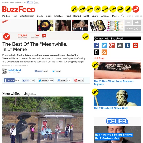 The Best Of The "Meanwhile, In..." Meme: Pics, Videos, Links, News
