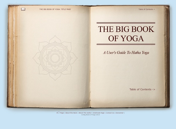 The Big Book of Yoga: Title Page (page 1 of 1)