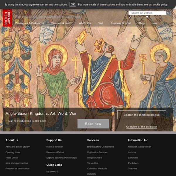 THE BRITISH LIBRARY - The world's knowledge