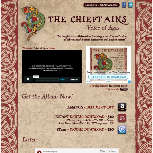 : The Chieftains - Celebrating 40 years of music :