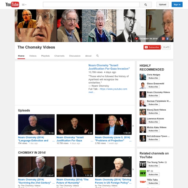 Youtube: The Chomsky Videos