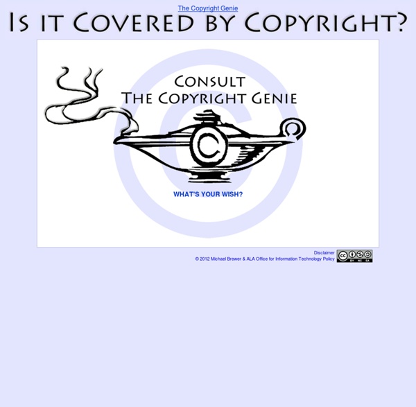 The Copyright Genie